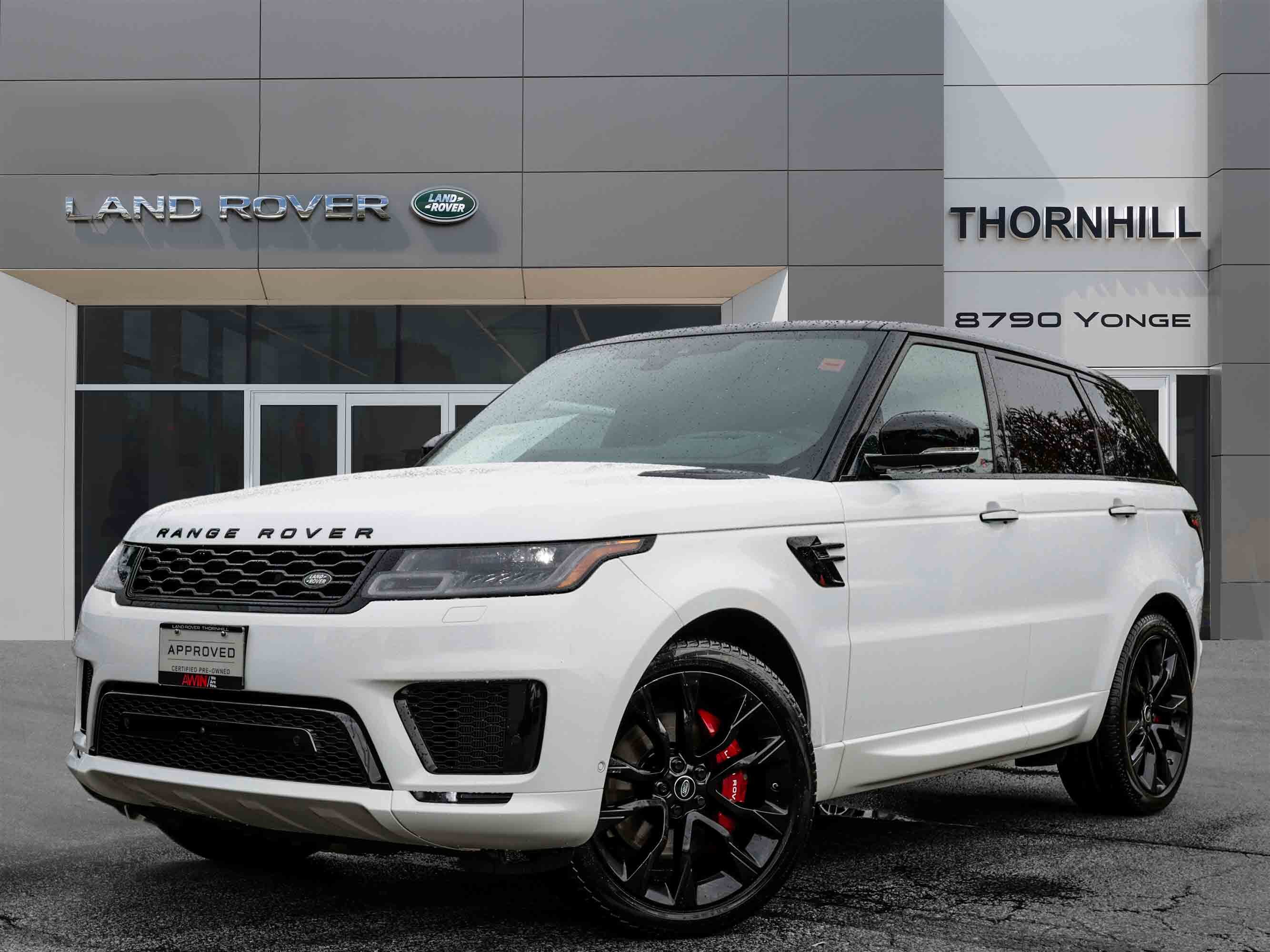 2021 Land Rover Range Rover Sport MHEV HST 5YR/160KM CPO!! ONE OWNER!! LOADED!!