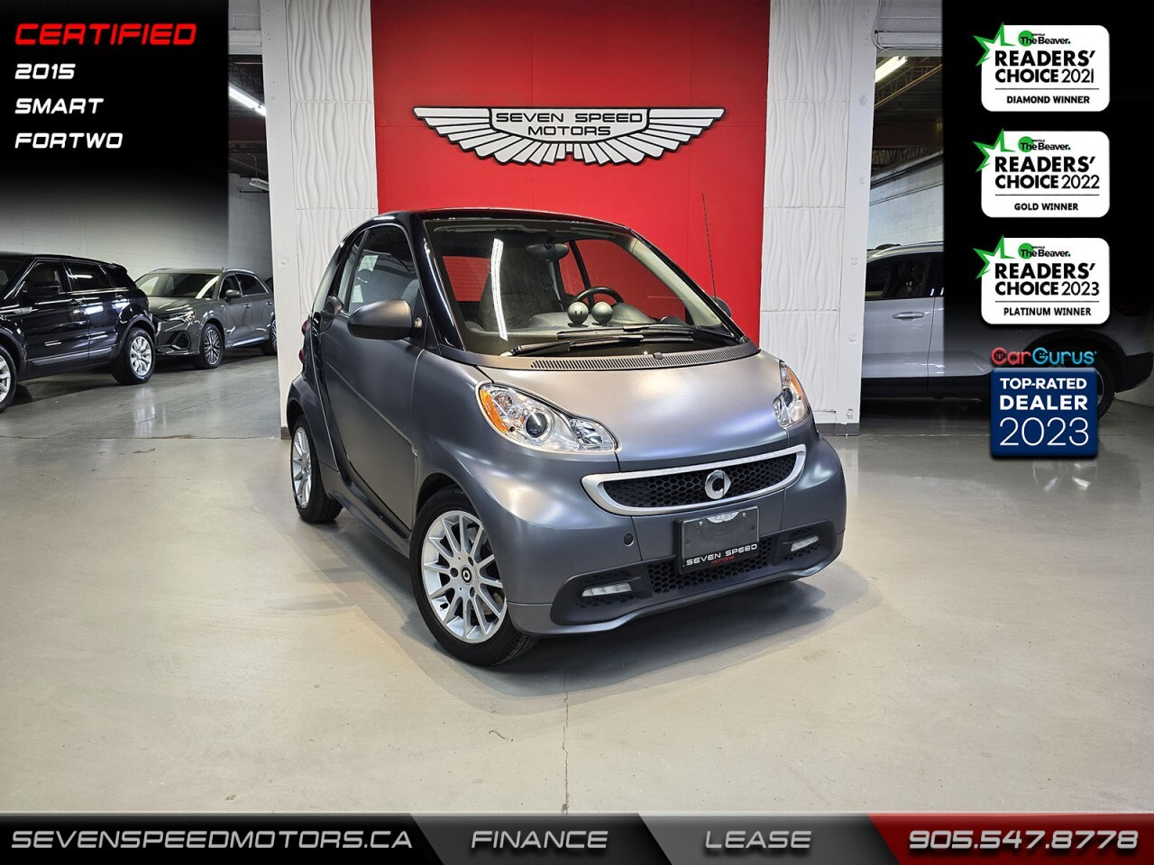 2013 smart fortwo Carfax/Certified/Finance