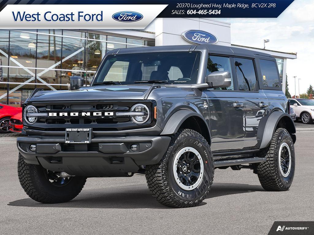 2024 Ford Bronco Outer Banks -High/Lux, Sasquatch, Trailer Tow Pkgs