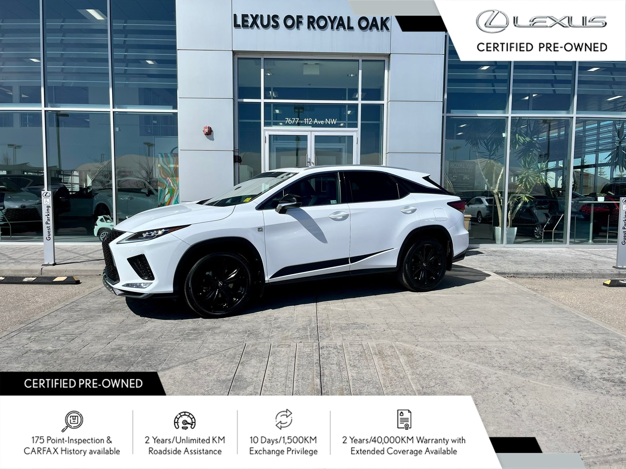 2021 Lexus RX 350 BLACK LINE EDITION / ZERO ACCIDENTS / LOW MILEAGE