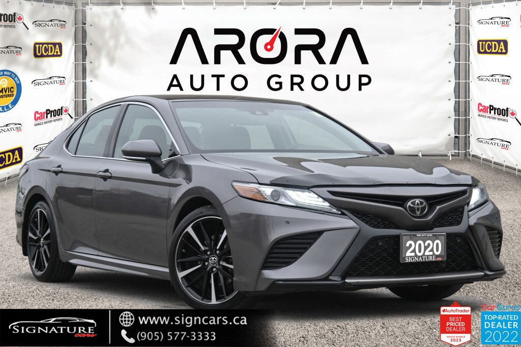 2020 Toyota Camry XSE / NO ACCIDENT / RED INTERIOR / MOONNROOF / LEA