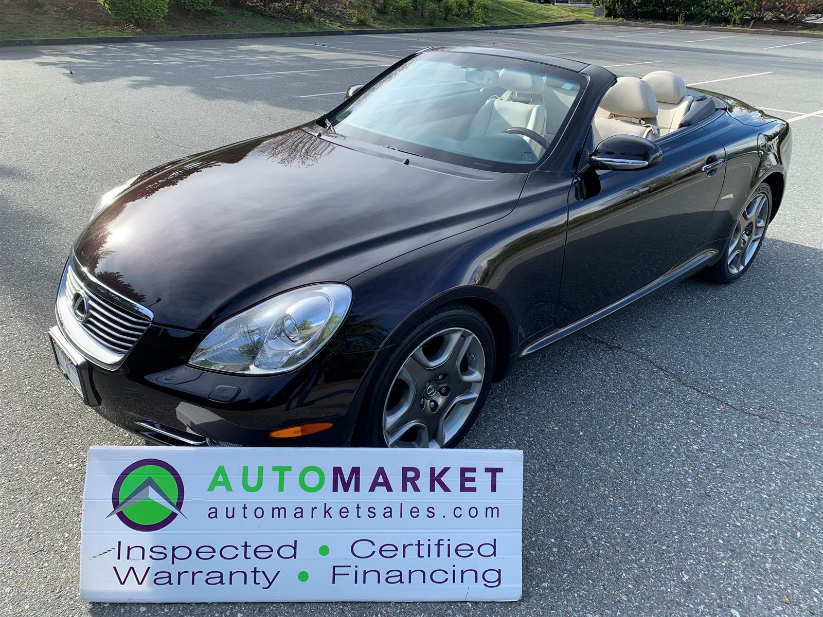 2008 Lexus SC 430 LOCAL, ONE OWNER, SVC HISTORY, FINANCING, WARRANTY