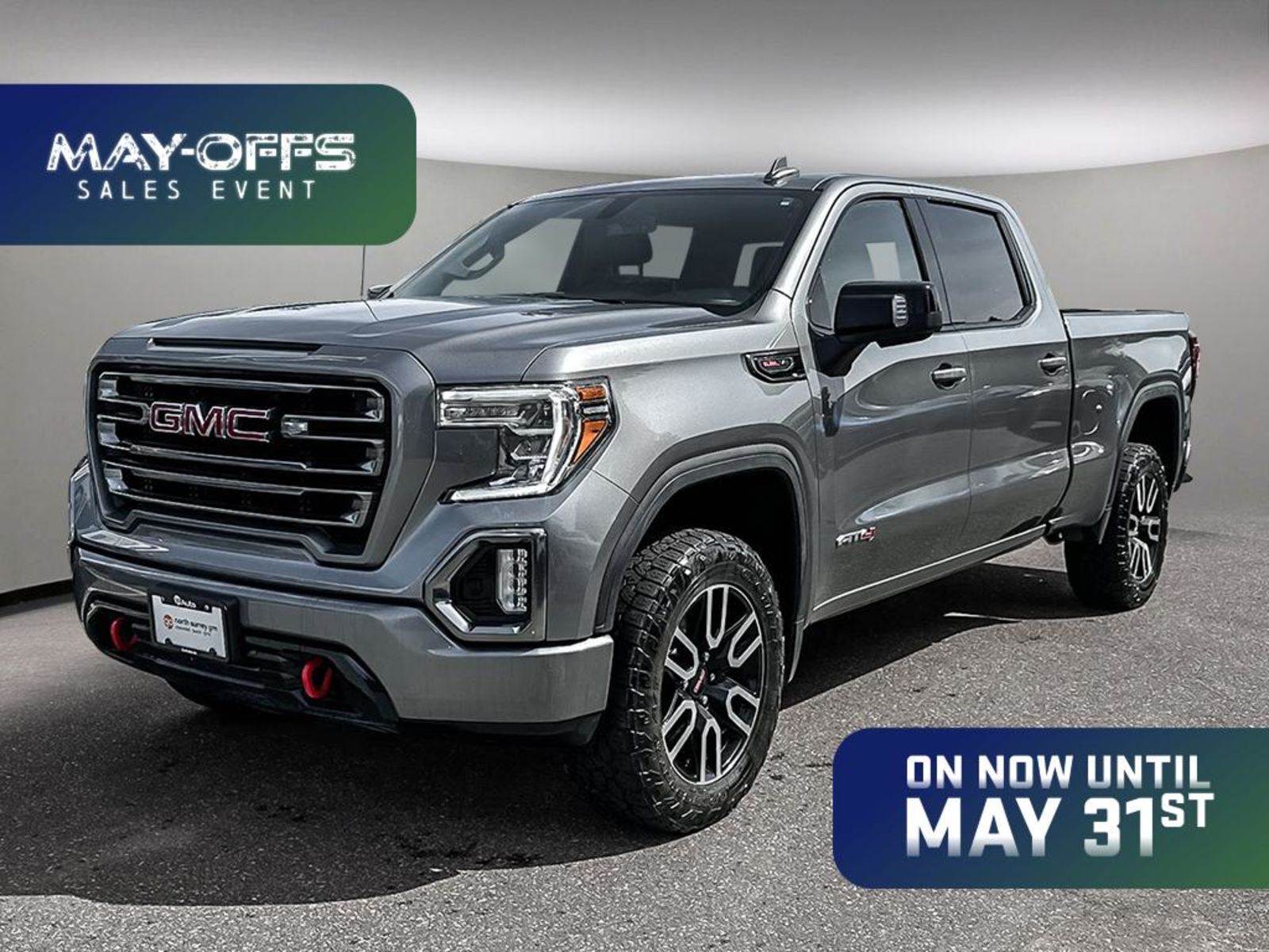 2021 GMC Sierra 1500 AT4 - 4WD / Leather / Navi / Sunroof / Rear View C