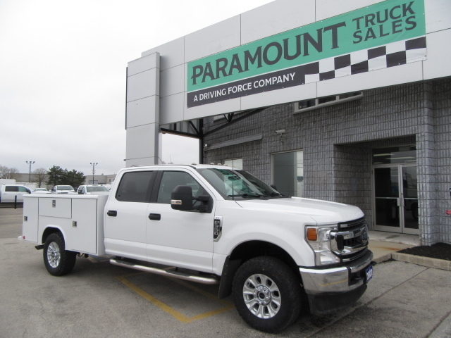 2022 Ford F-350 GAS CREW 4X4 WITH NEW SERVICE / UTILITY BODY