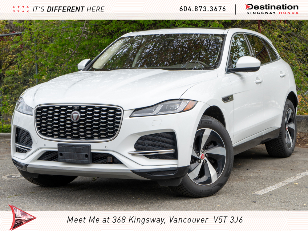 2021 Jaguar F-Pace P250 S / NO COLLISION CLAIMS / WELL MAINTAINED