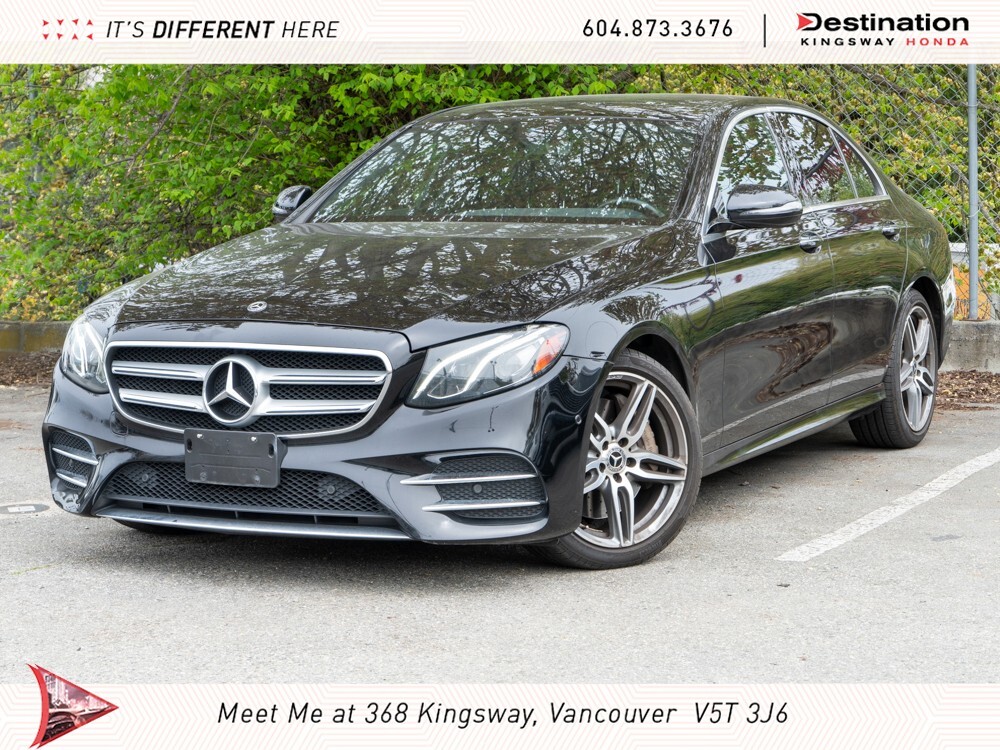 2018 Mercedes-Benz E300 E300 4Matic / LOW KM / FULLY MAINTAINED @ MB