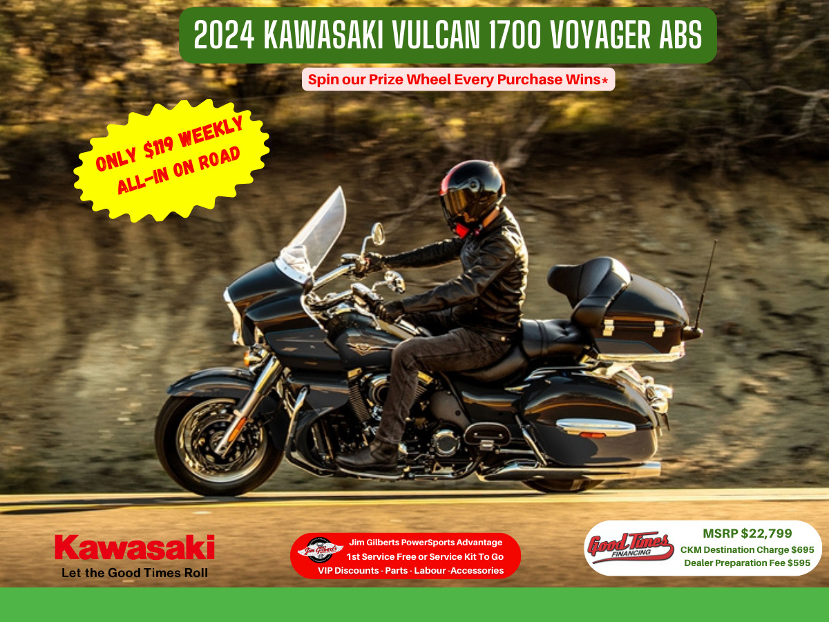 2024 Kawasaki Vulcan 1700 VOYAGER ABS