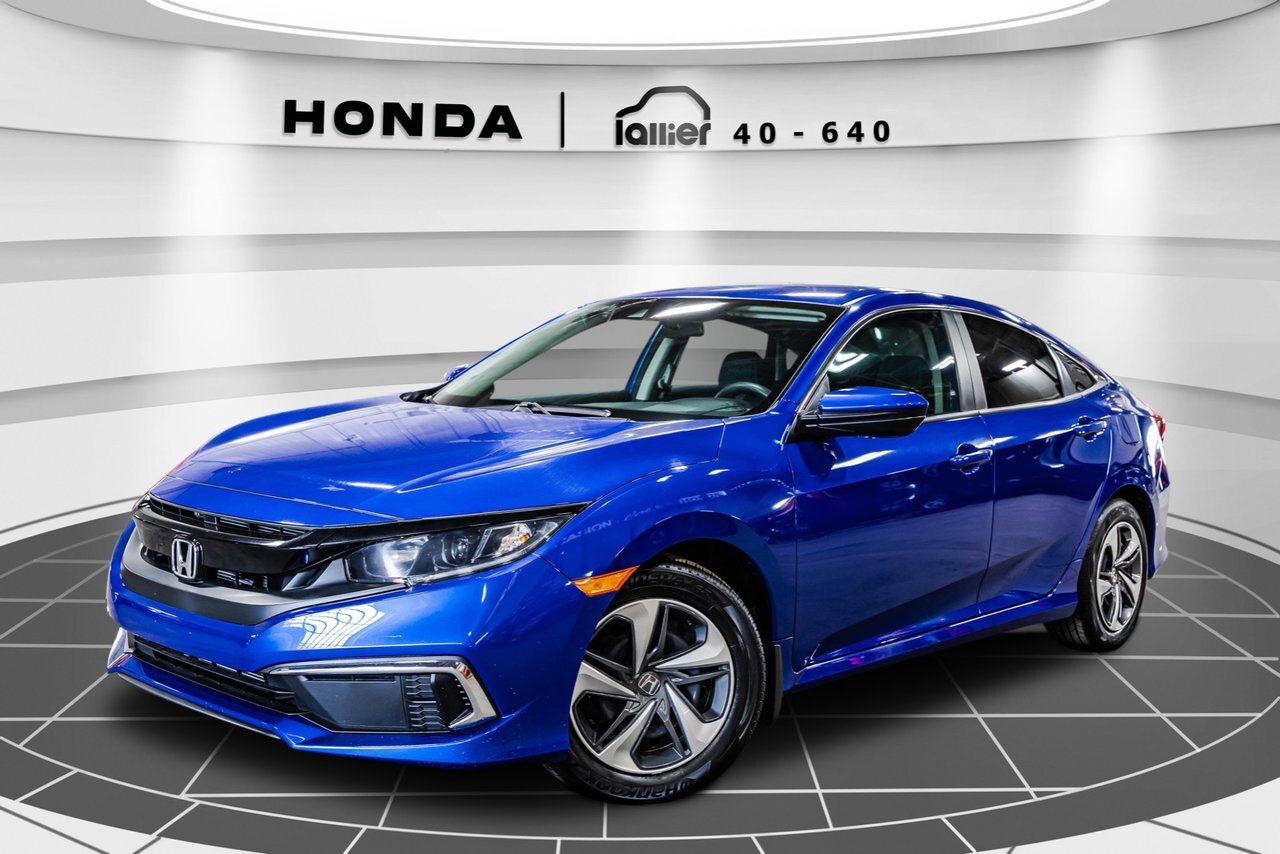 2020 Honda Civic Sedan LX CLIMATISATION + BLUETOOTH + RÉGULATEUR DE VITES