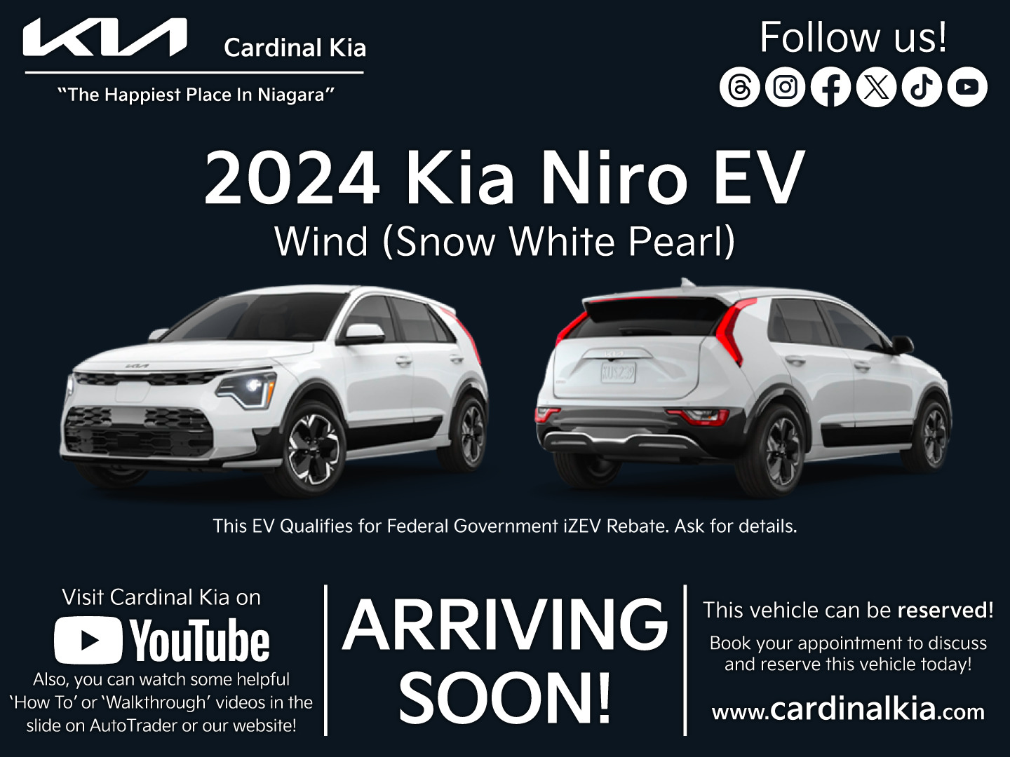 2024 Kia Niro EV Wind FWD