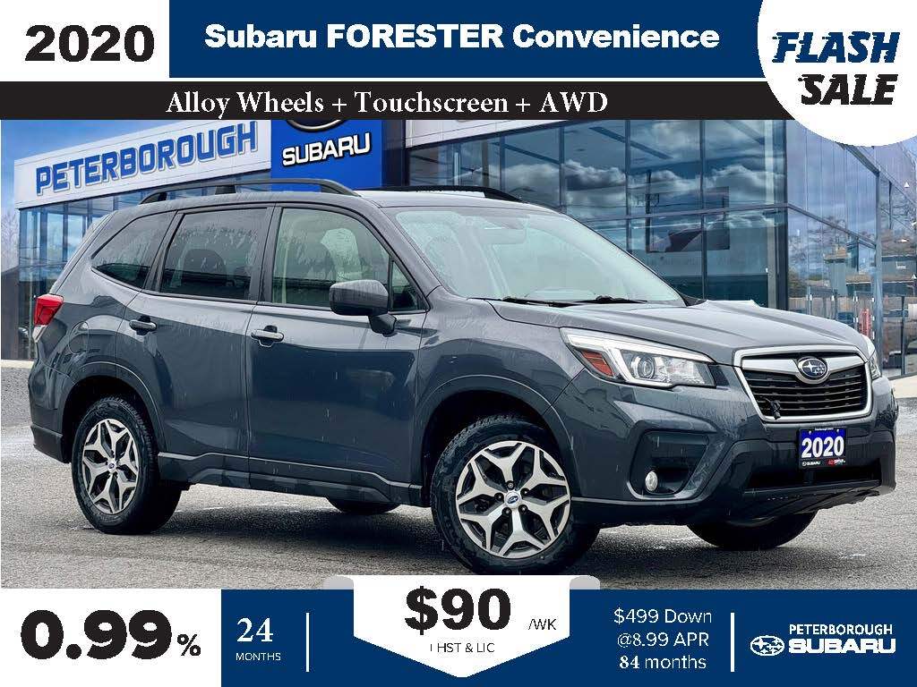 2020 Subaru Forester 2.5i Convenience - CPO 3.99% FINANCING 