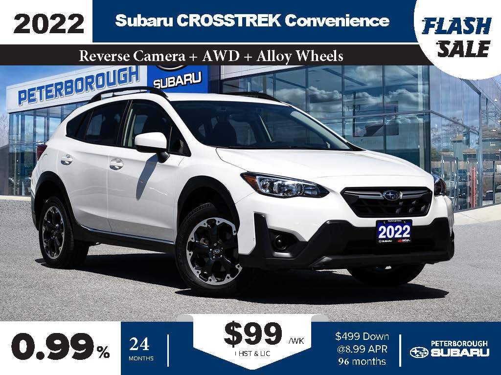 2022 Subaru Crosstrek Convenience - CPO 3.99% FINANCING 