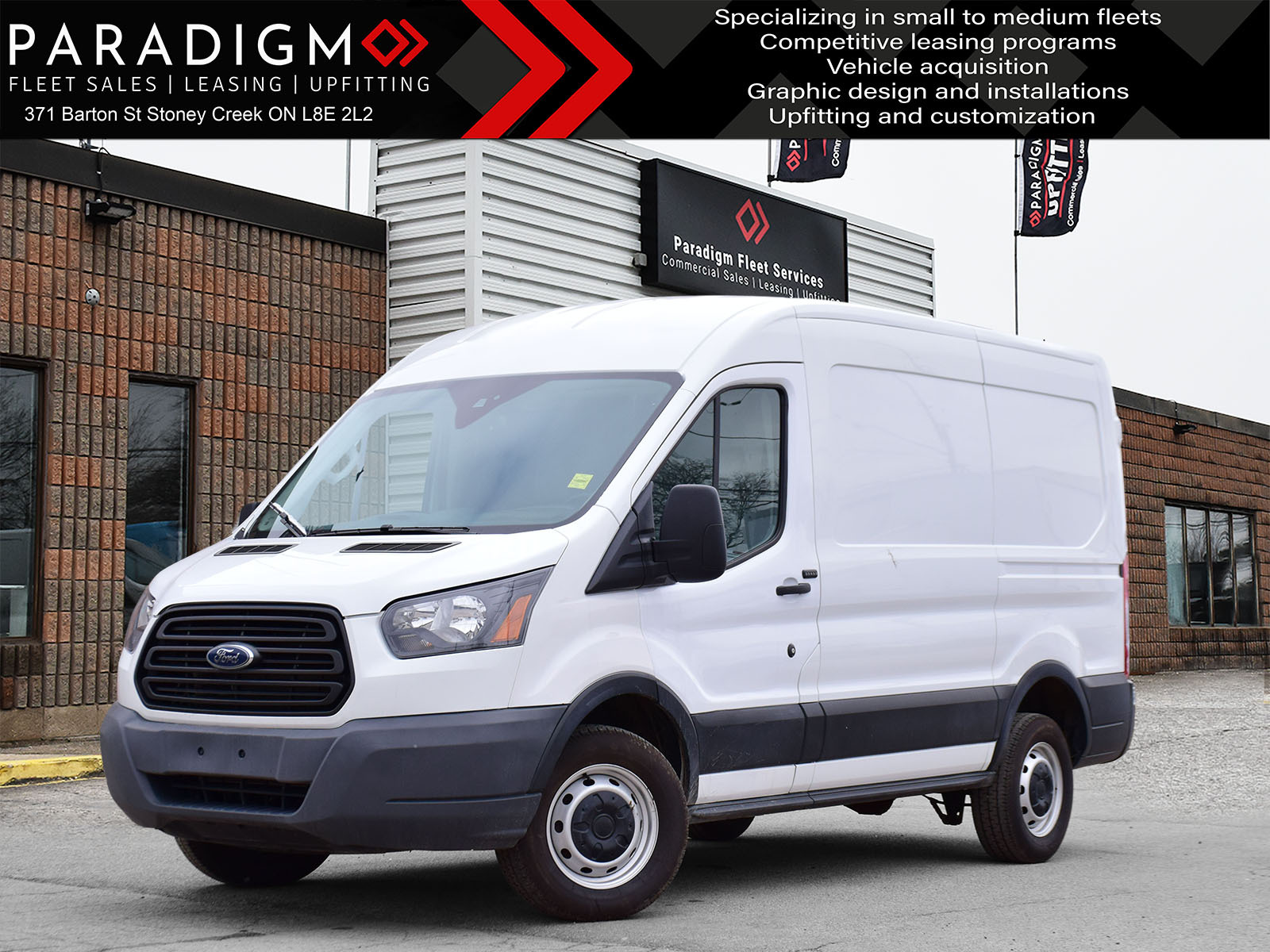 2019 Ford Transit Cargo Van 130-Inch WB Mid Roof Cargo Van 3.7L V6