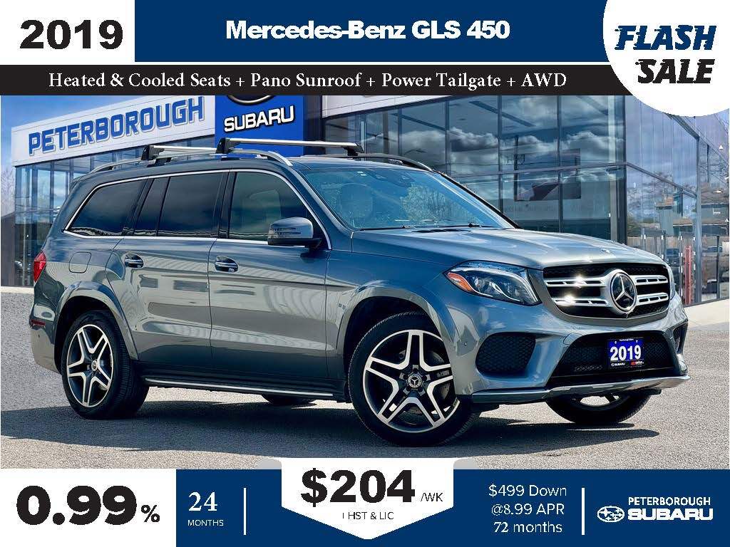 2019 Mercedes-Benz GLS GLS 450 4MATIC | Heated Leather Seats | Sunroof  