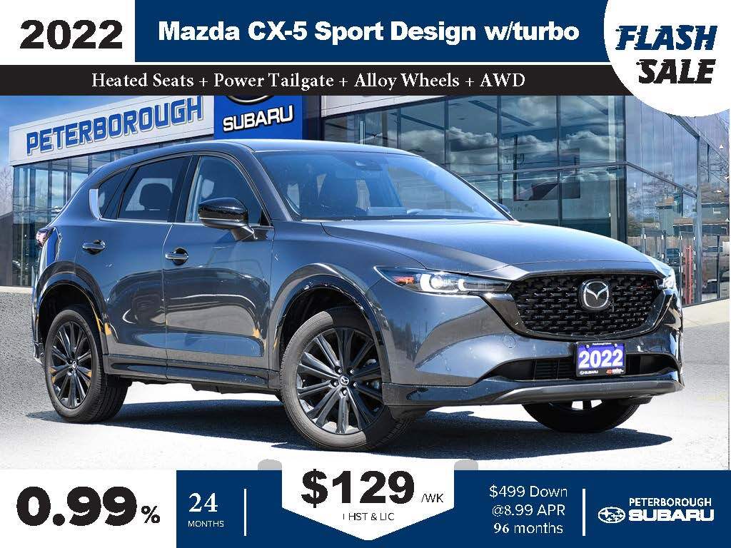 2022 Mazda CX-5 Sport Design w-Turbo AWD
