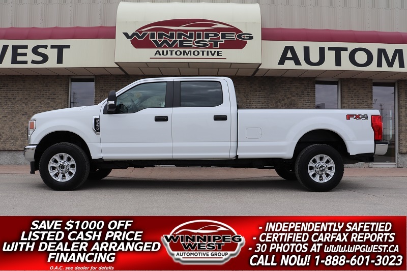 2022 Ford F-350 FX4 6.2L 4X4, WELL EQUIPPED/8FT BOX, ONLY 32K KMS!