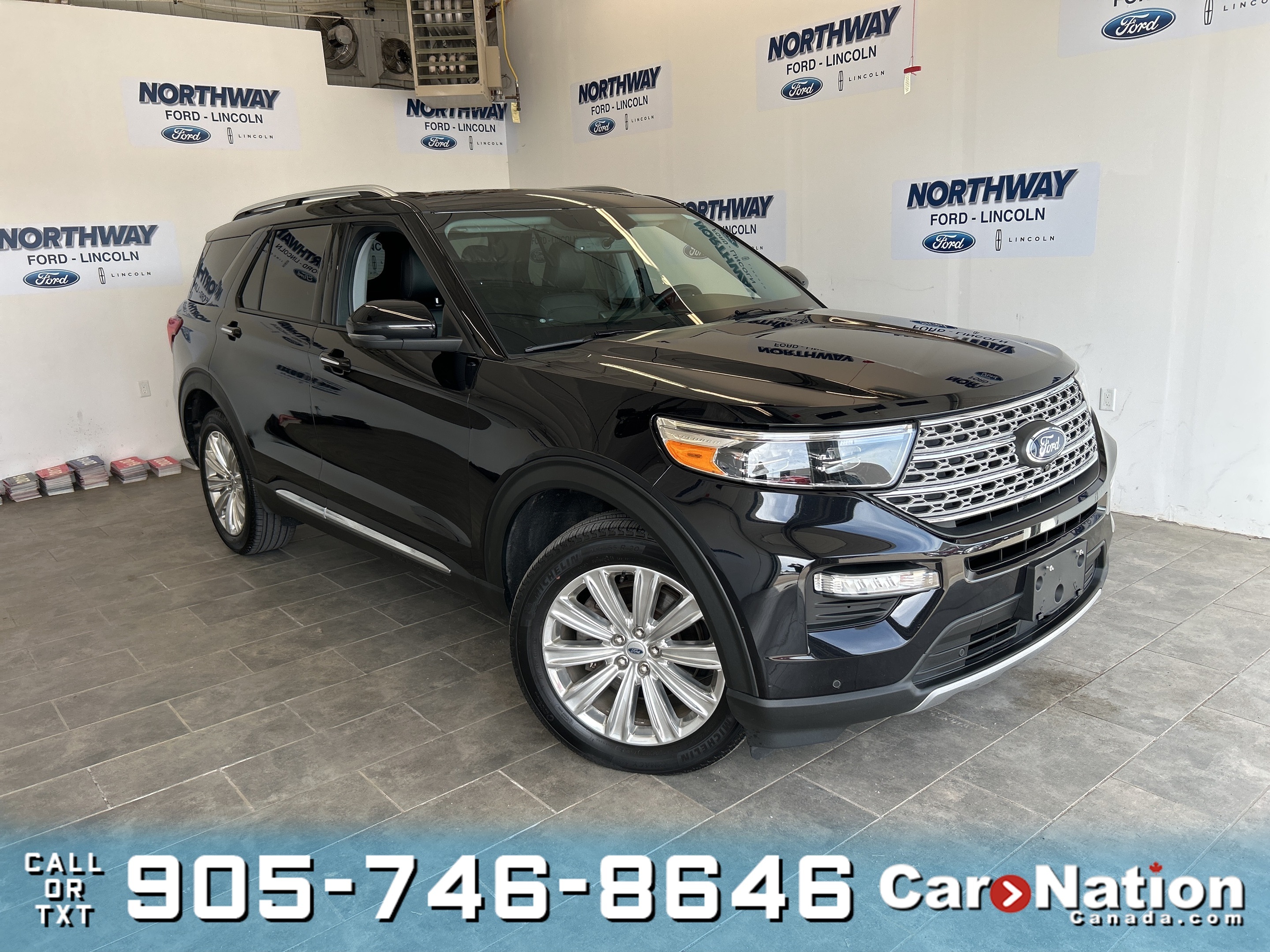 2021 Ford Explorer LIMITED | HYBRID | 4X4 | LEATHER | PANO ROOF | NAV