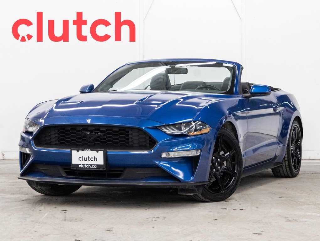 2018 Ford Mustang EcoBoost Premium w/ SYNC 3, Rearview Cam, Bluetoot