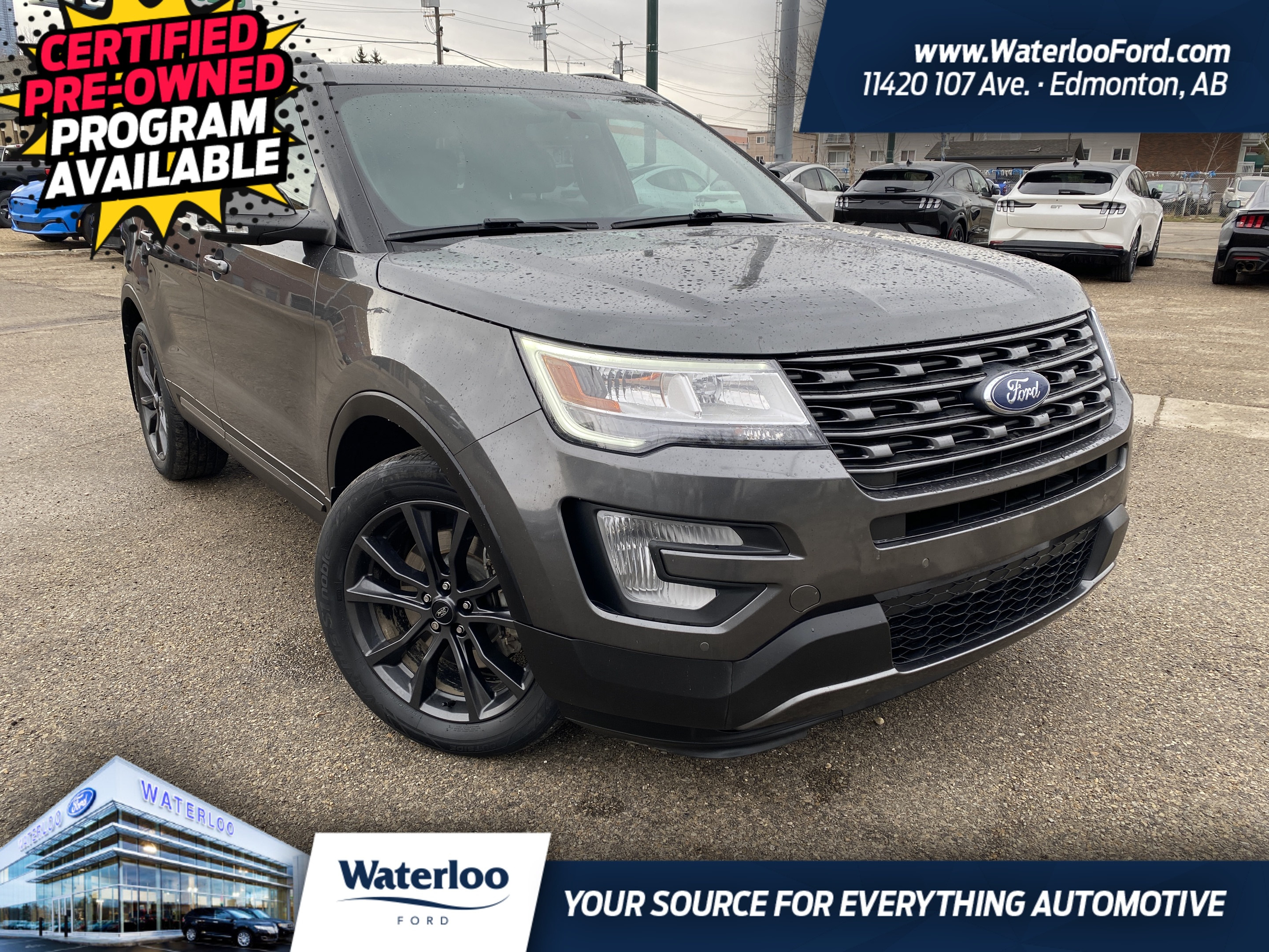 2017 Ford Explorer XLT | Twin Sunroof | Voice Nav | Heated Seats