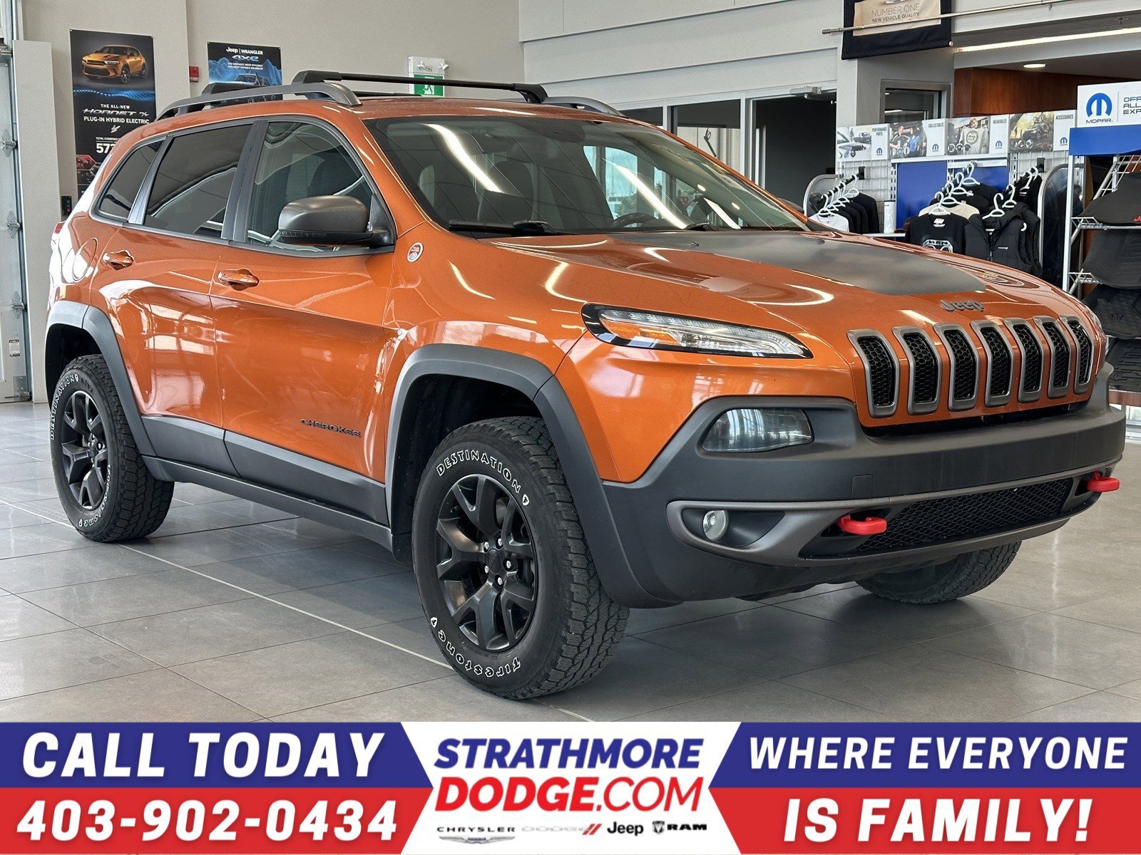 2015 Jeep Cherokee Trailhawk | REMOTE START | HEATED & COOLED SEATS