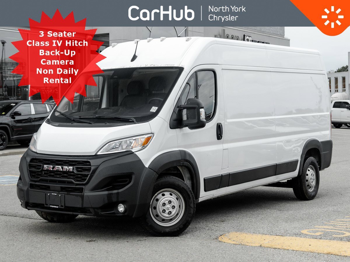 2023 Ram ProMaster Cargo Van 2500 High Roof V6 3.6L 159 WB 3 Seater