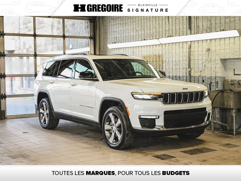 2021 Jeep Grand Cherokee L Limited 4x4 groupe remorquage toit pano navigation