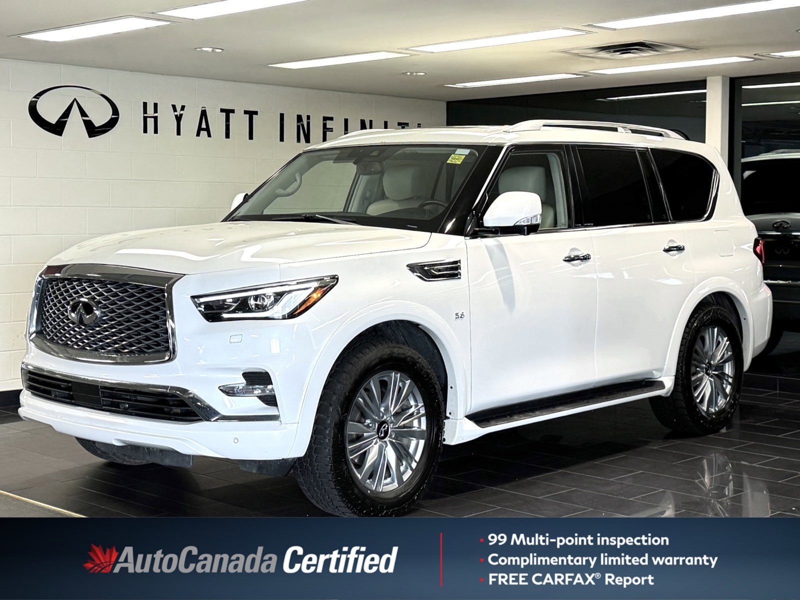 2019 Infiniti QX80 LUXE 8 Passenger - No Accidents | One Owner | Air 