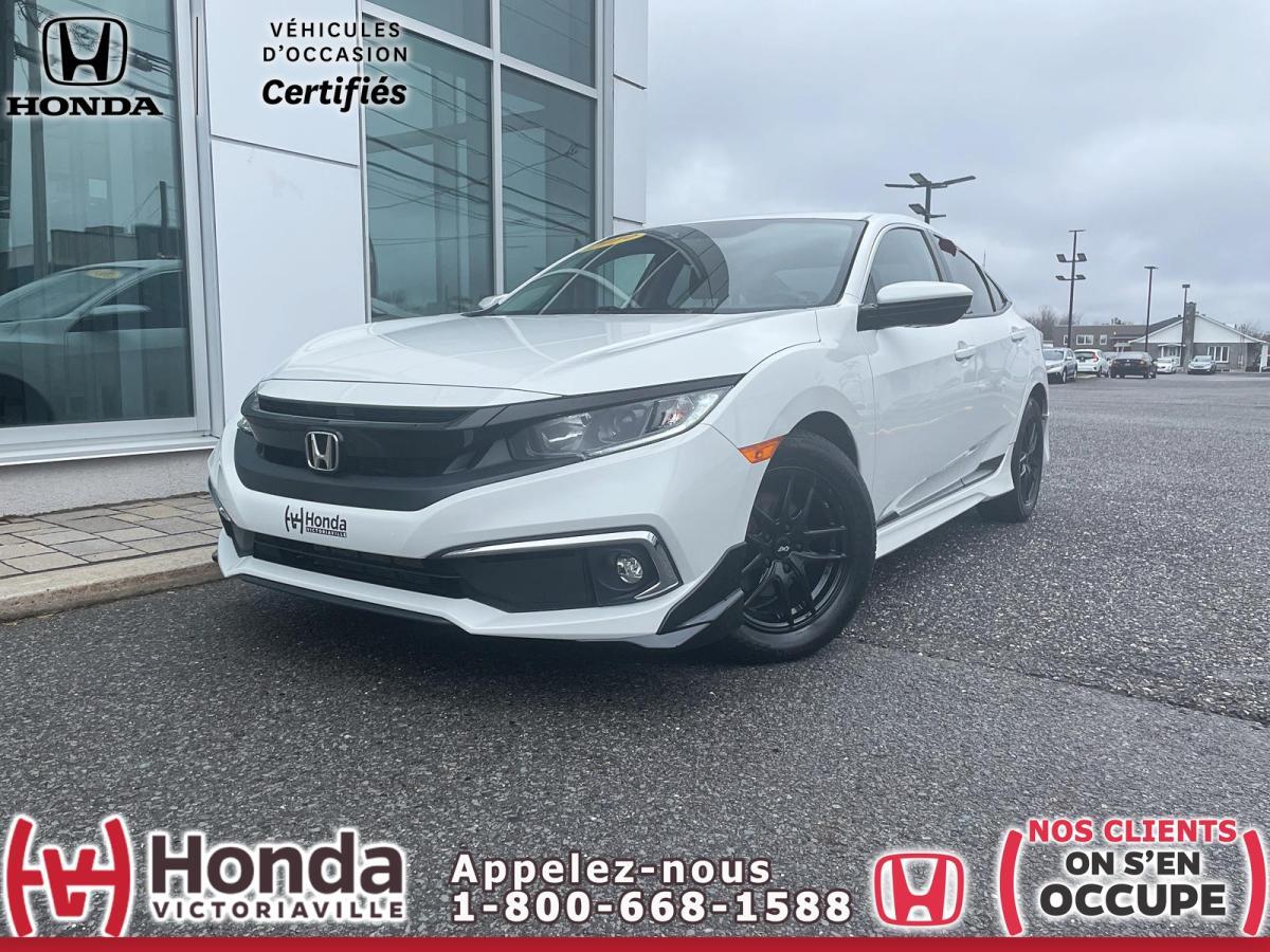 2019 Honda Civic LX CVT * kit aero + mags + vitres teintées *