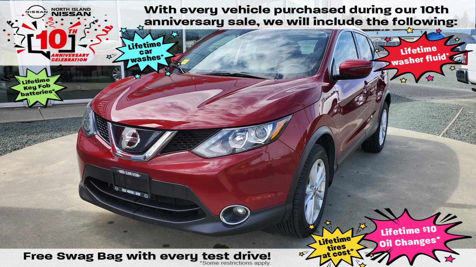 2019 Nissan Qashqai SV AWD / 1 OWNER / LOW KMS