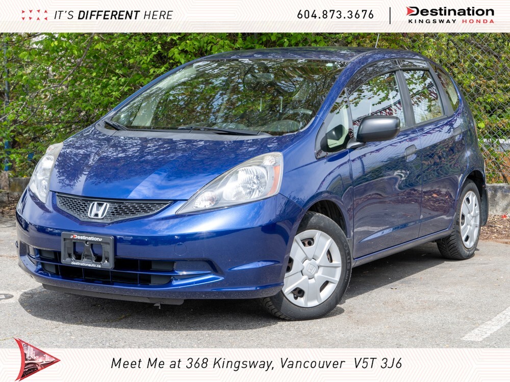 2014 Honda Fit DX MANUAL / ONE OWNER / WELL MAINTAINED