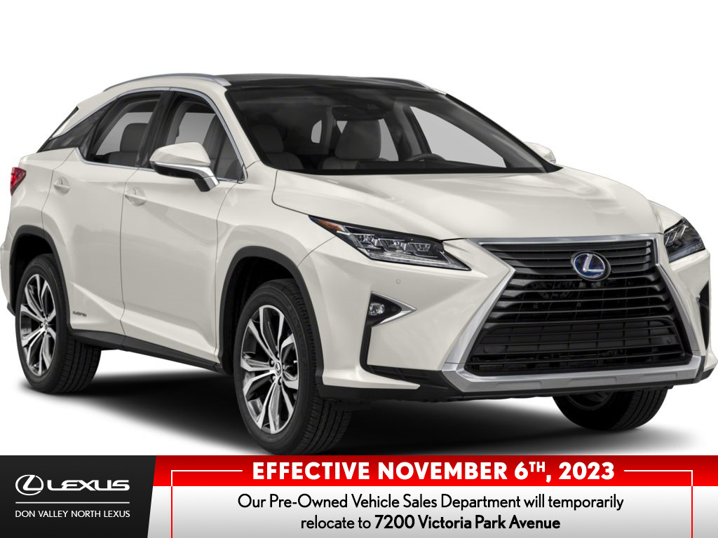 2019 Lexus RX 450H LUXURY PKG-NAVIGATION-HEATED AND VENTED SEATS