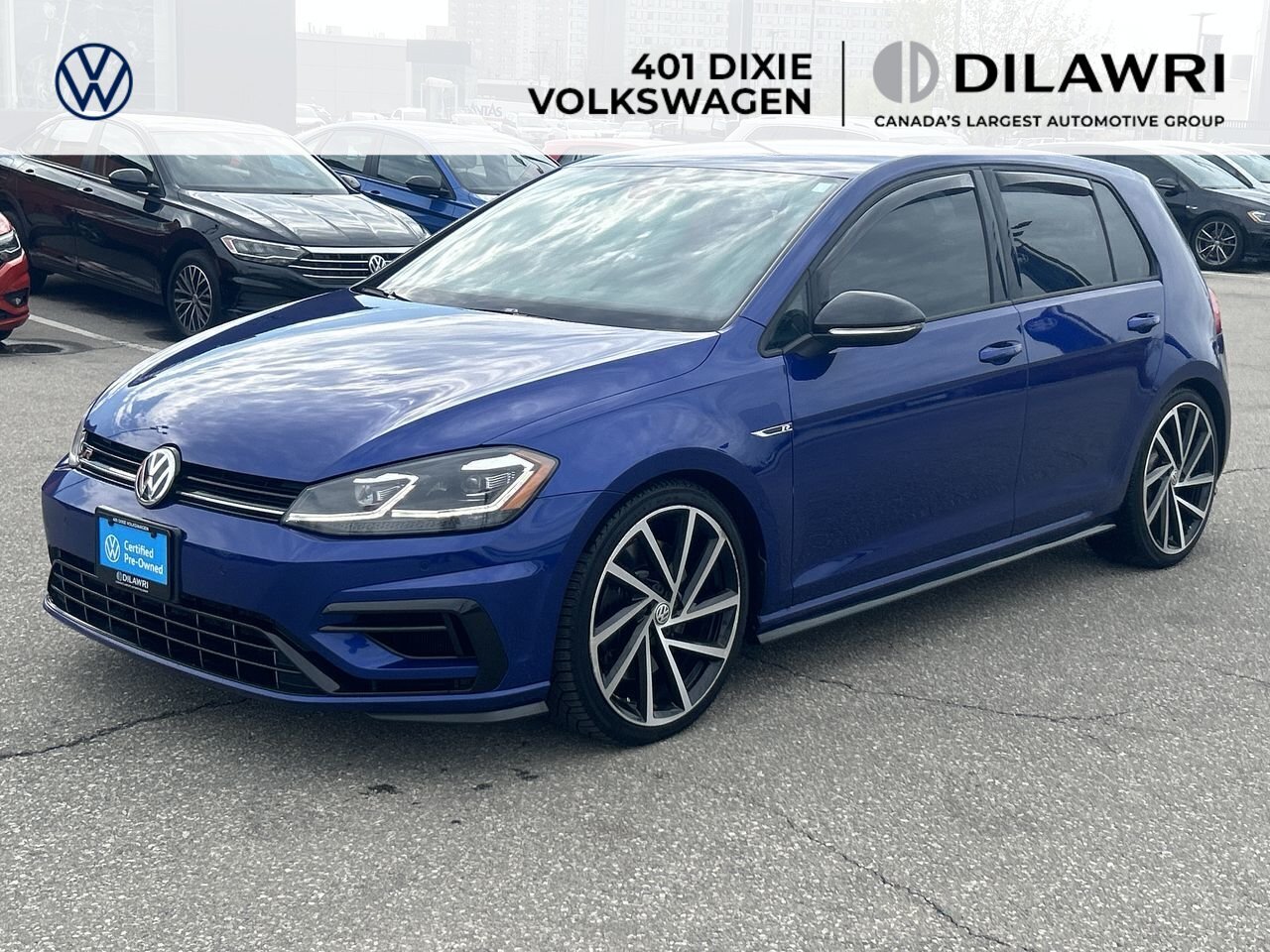2018 Volkswagen Golf R 5-Dr 2.0T 4MOTION at DSG Clean Carfax| Winter Tire