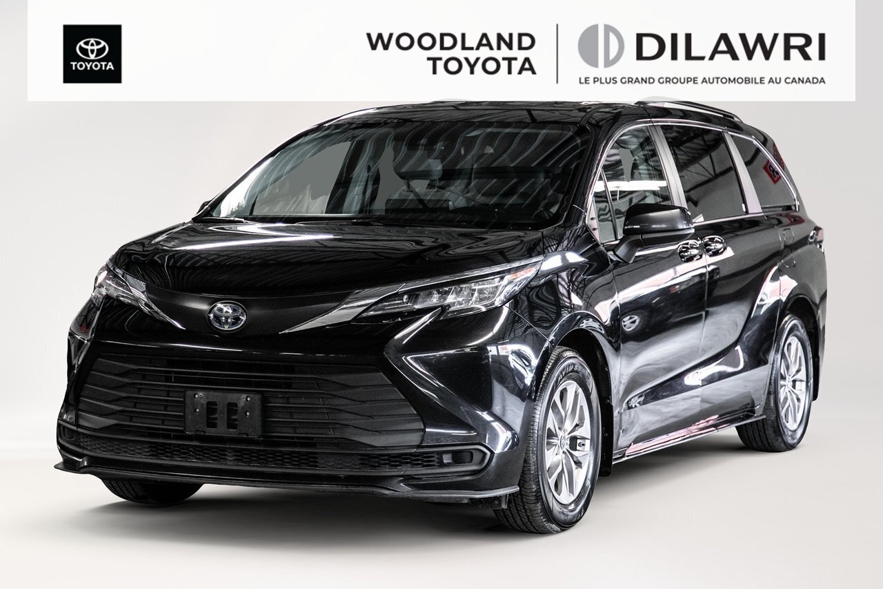 2022 Toyota Sienna LE | HYBRIDE | AWD | 8 PASSAGERS | CARPLAY | * ACC