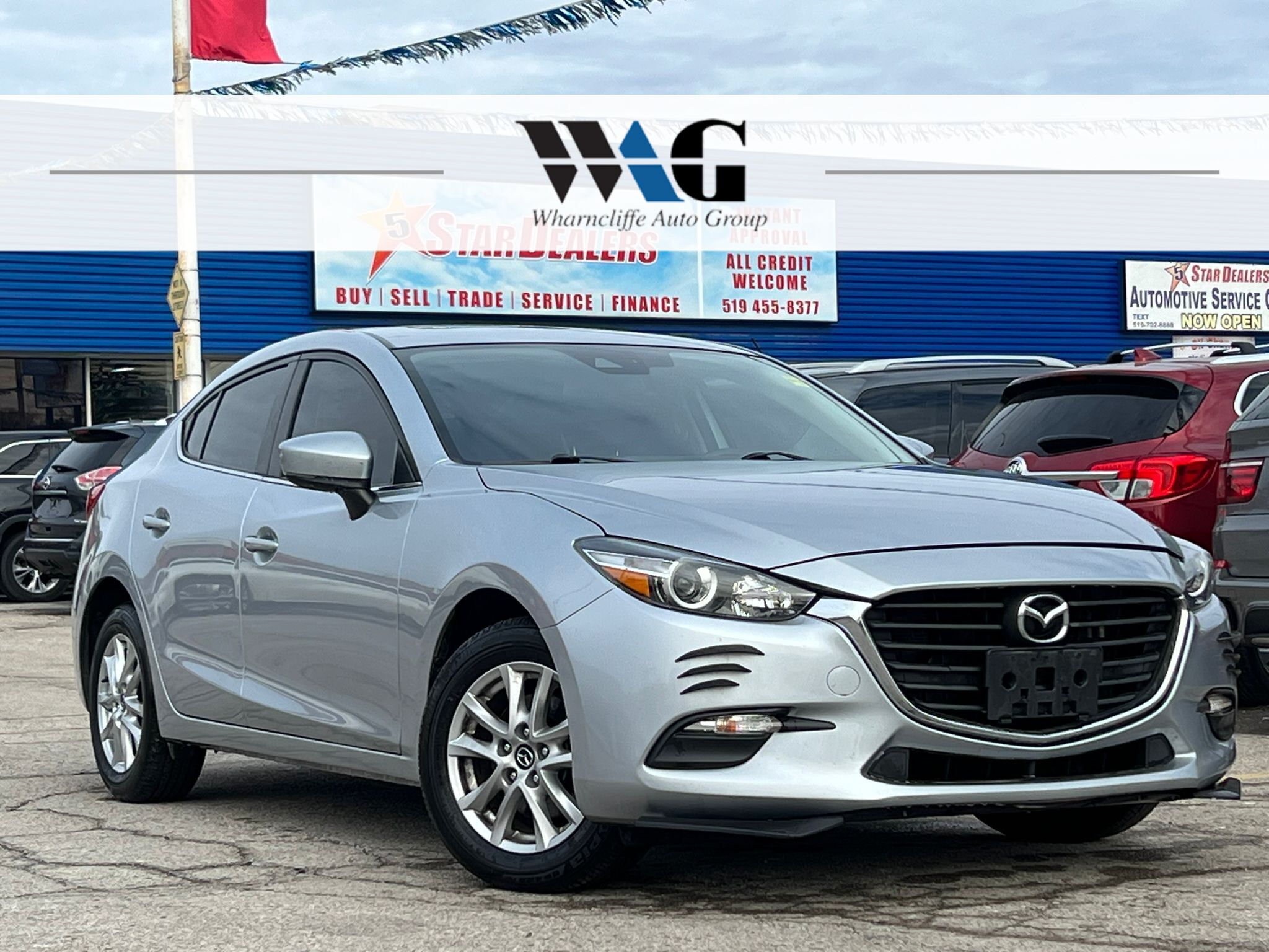2018 Mazda Mazda3 GS Manual we finance all credit over 700 vehicles
