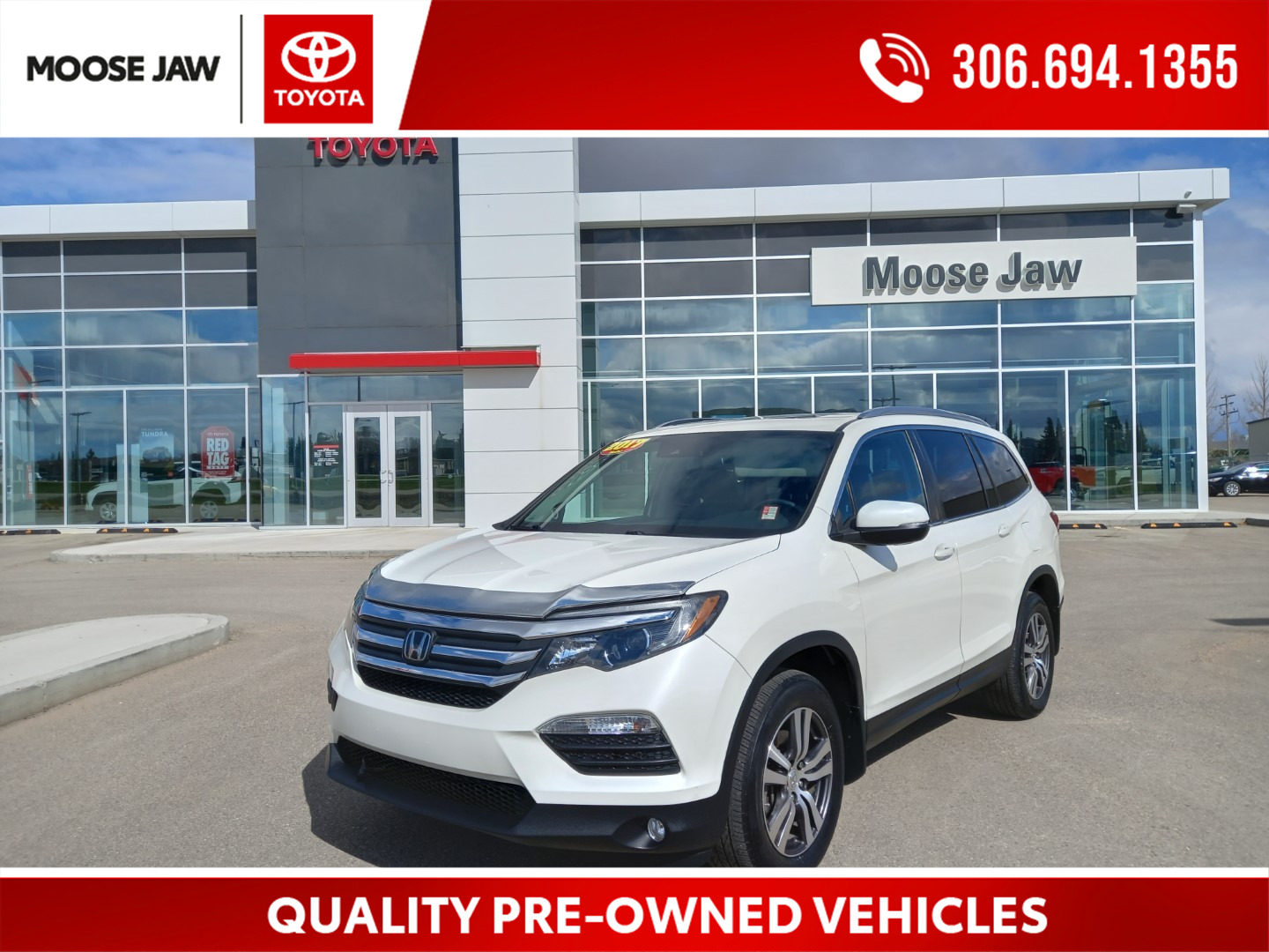 2017 Honda Pilot EX-L Navi LOCAL TRADE WITH ONLY 86,211 KMS, 8 PASS