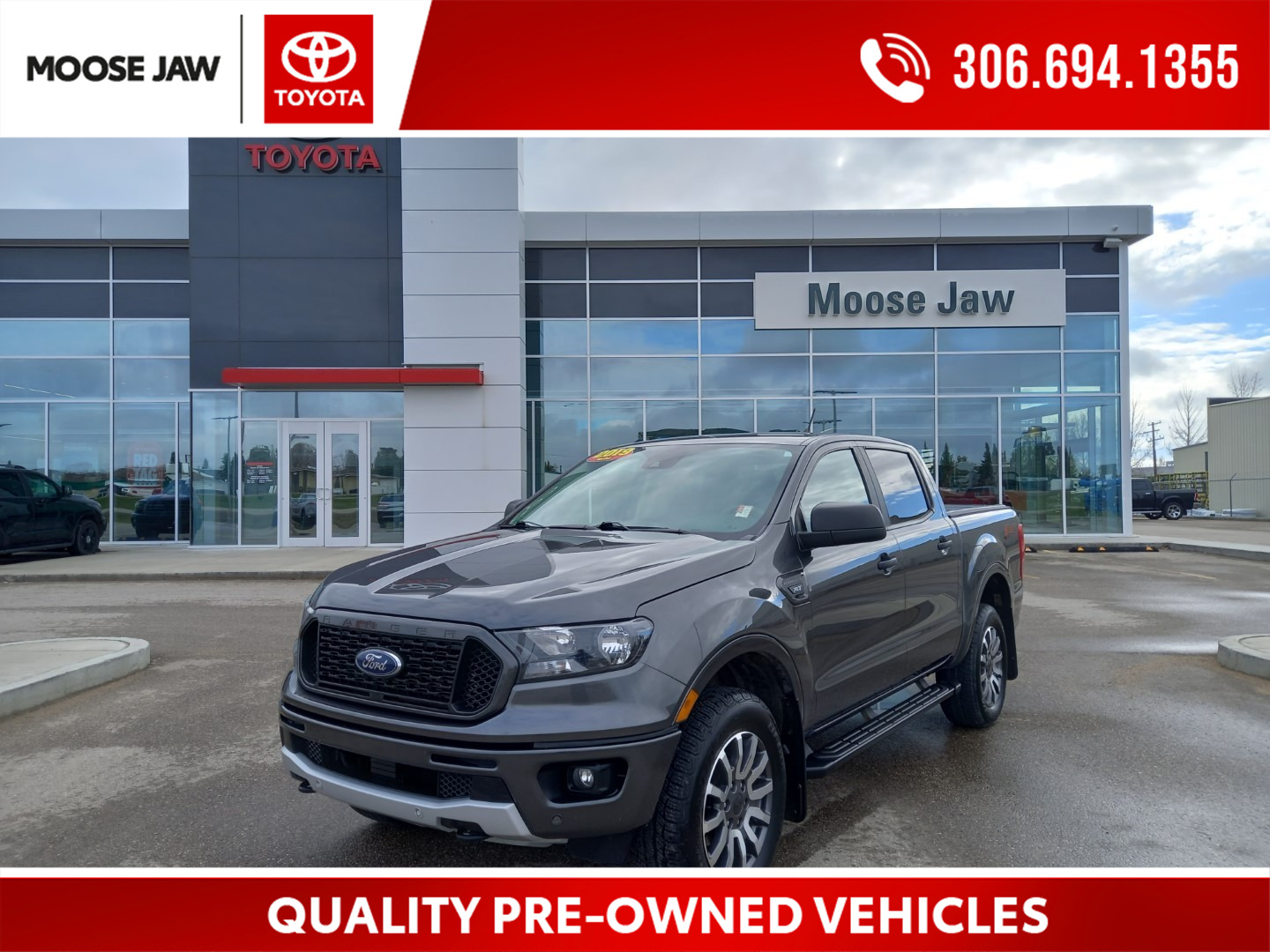 2019 Ford Ranger XLT LOCAL TRADE, VERY WELL EQUIPPED XLT WITH FX4 O