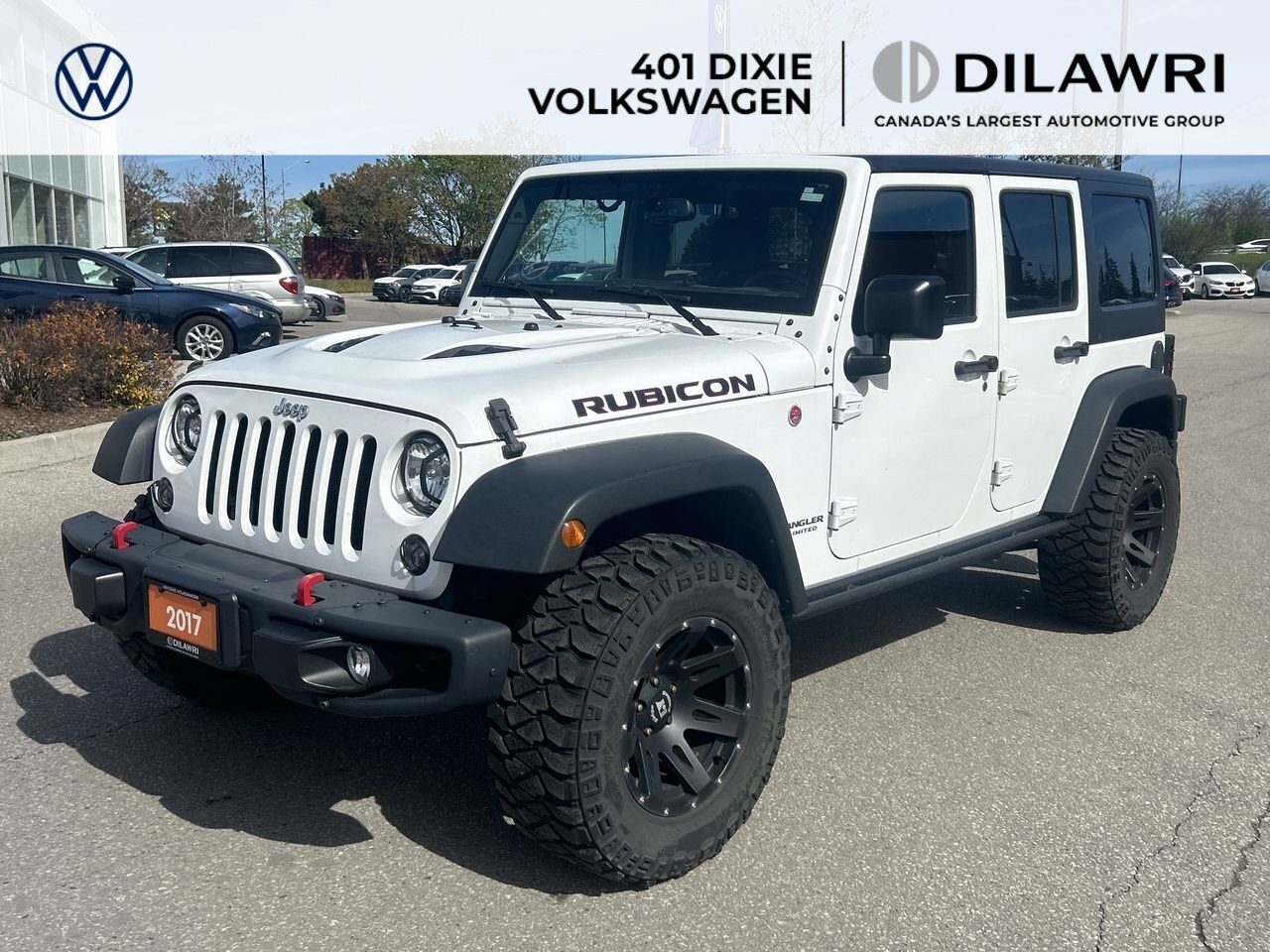 2017 Jeep WRANGLER UNLIMITED Rubicon Hard Rock One Owner| Clean Carfax| Manual 