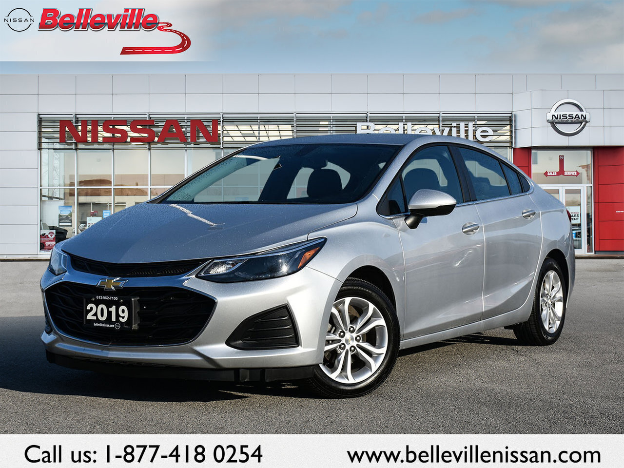 2019 Chevrolet Cruze LT Low Km's, local trade, clean carfax!