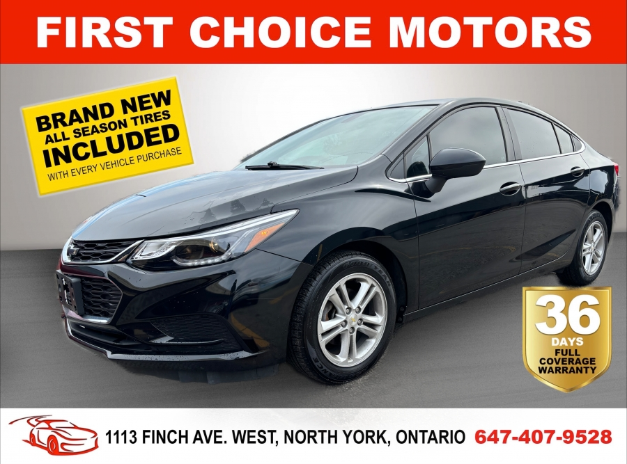 2017 Chevrolet Cruze LT ~AUTOMATIC, FULLY CERTIFIED WITH WARRANTY!!!!~