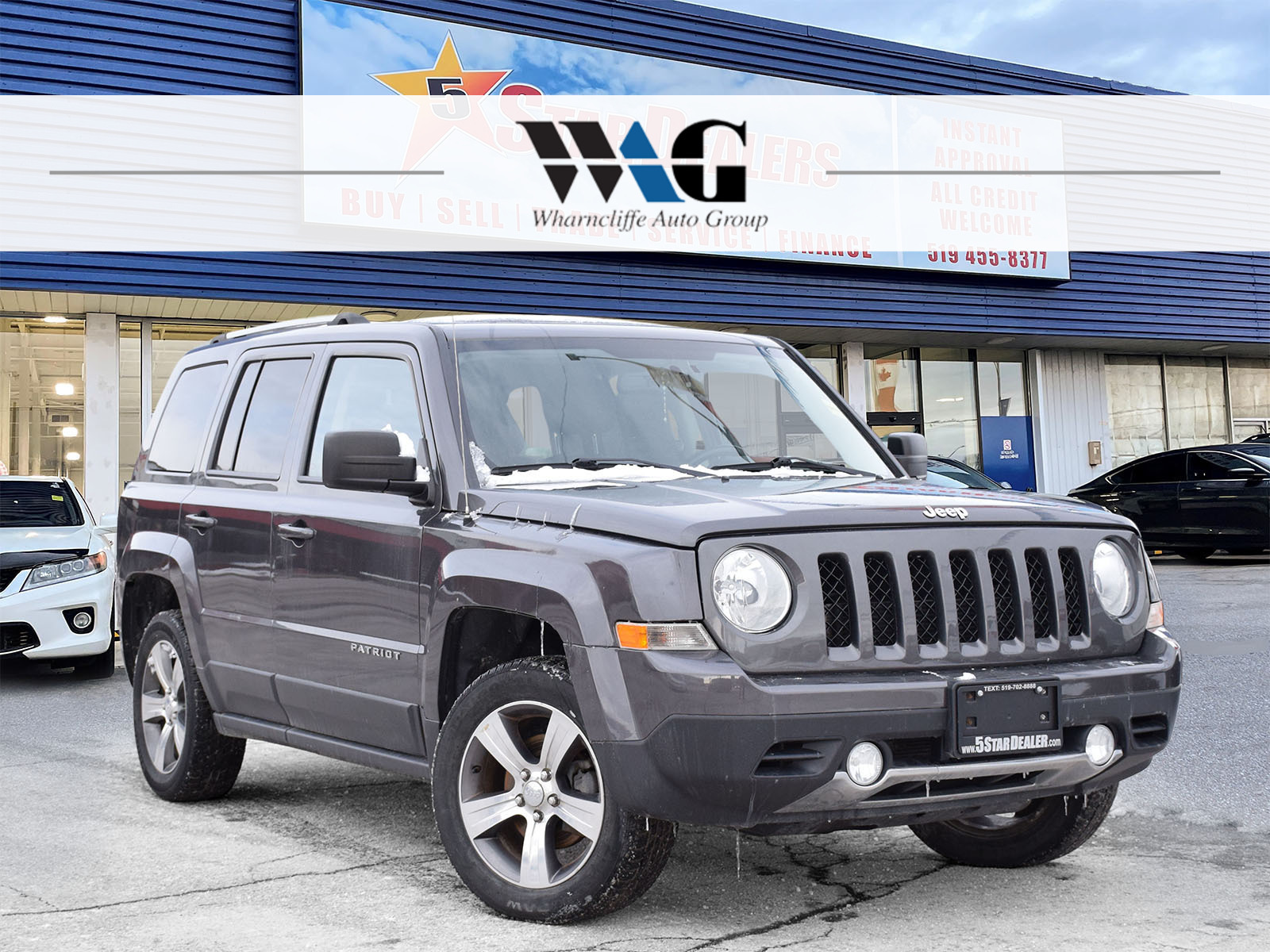 2016 Jeep Patriot AWD LEATHER SUNROOF LOADED! WE FINANCE ALL CREDIT!