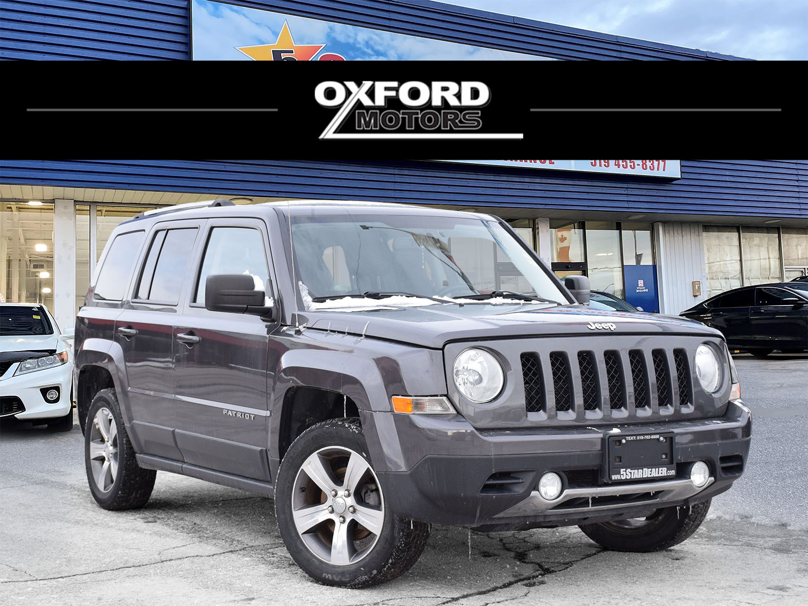 2016 Jeep Patriot AWD LEATHER SUNROOF LOADED! WE FINANCE ALL CREDIT!