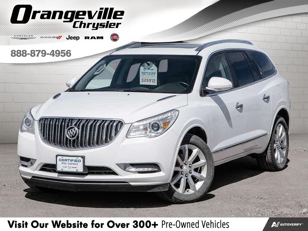 2017 Buick Enclave PremiumPREMIUM, AWD, NAV, ROOF, HTD/COOL, GOOD KMS