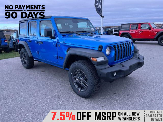 2024 Jeep Wrangler Sport HEATED MIRRORS | 12.3 TOUCHSCREEN | UCONNECT