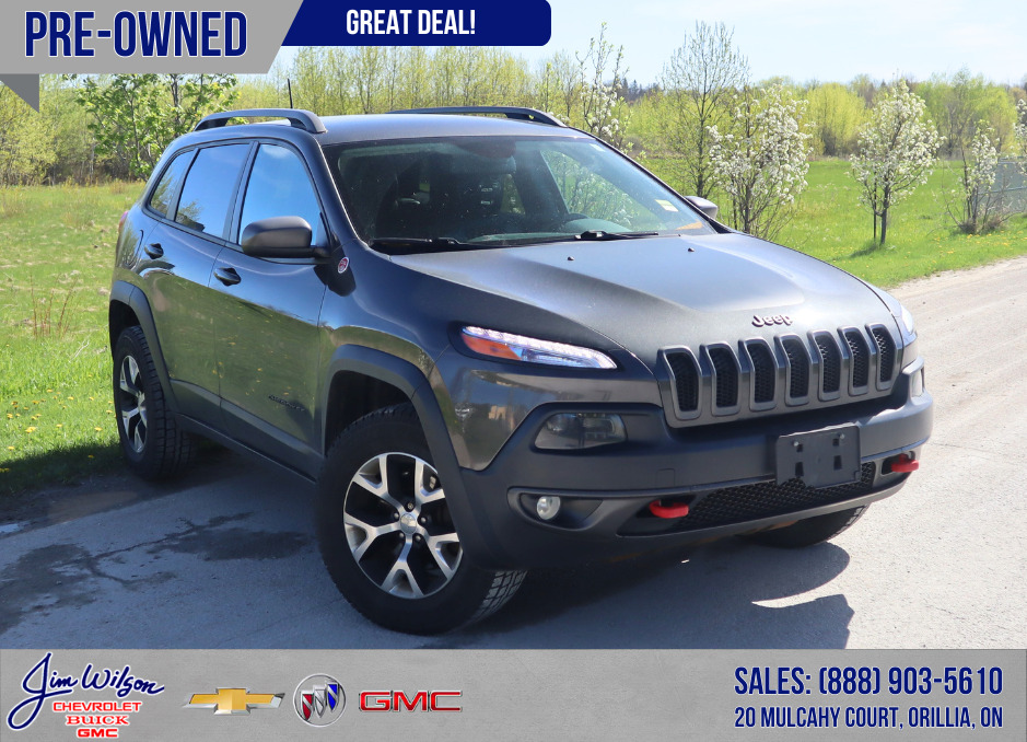 2016 Jeep Cherokee 4WD 4dr Trailhawk | LEATHER | BACKUP CAMERA