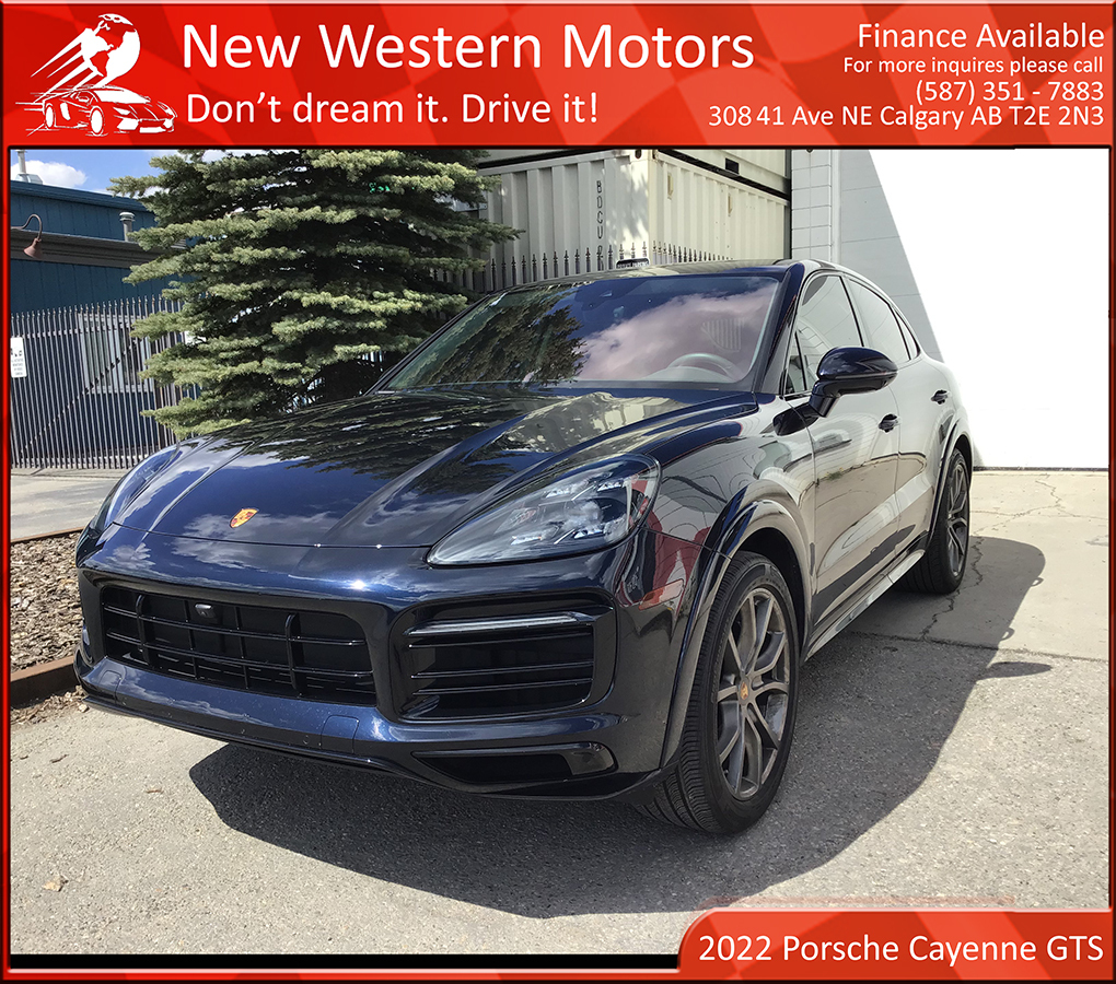 2022 Porsche Cayenne GTS Coupe AWD/ NO ACCIDENTS! LOW KMS!