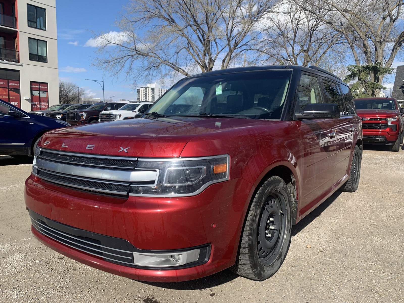 2013 Ford Flex Limited AWD Sunroof DVD Heated Leather Third Row