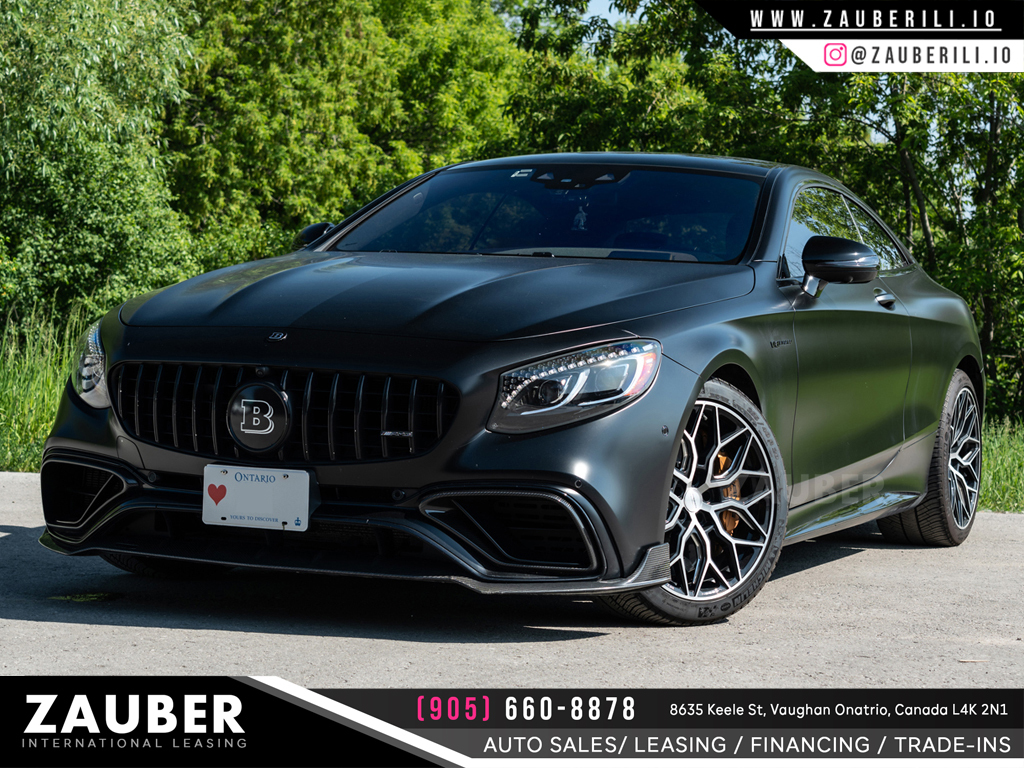 2018 Mercedes-Benz S-Class AMG S 63 4MATIC Coupe *CALL FOR PRICE*