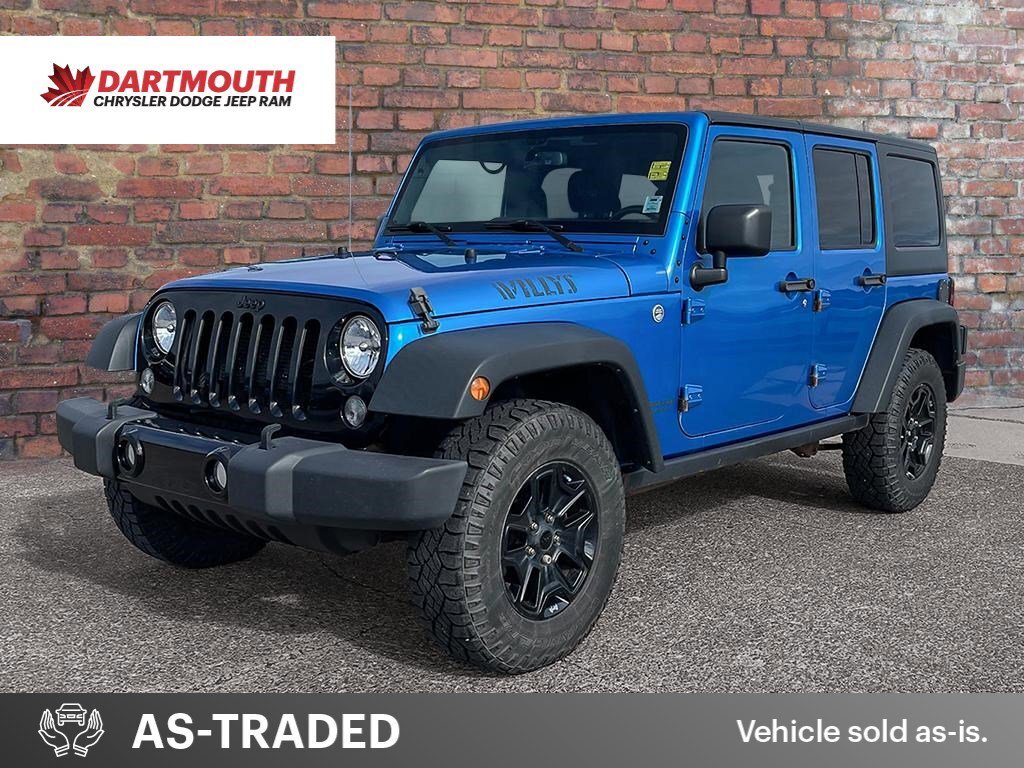 2015 Jeep WRANGLER UNLIMITED Willys Wheeler | As Is Unit | No MVI