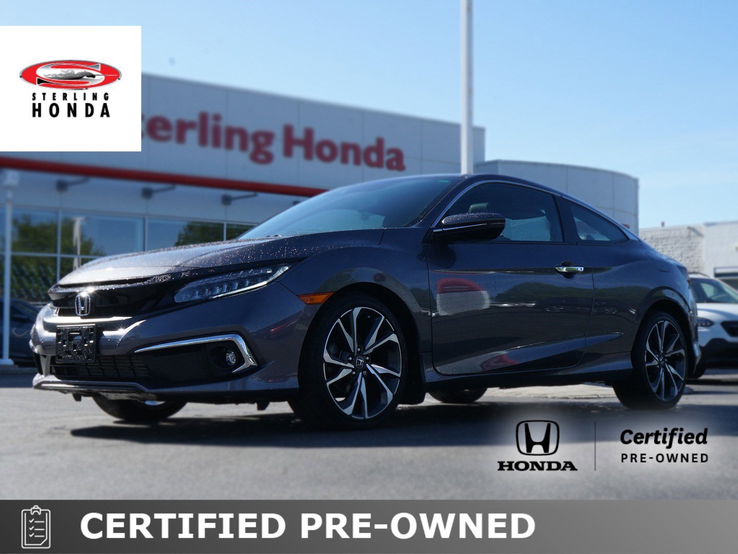 2020 Honda Civic Coupe TOURING | CLEAN CARFAX | HONDA CERTIFIED