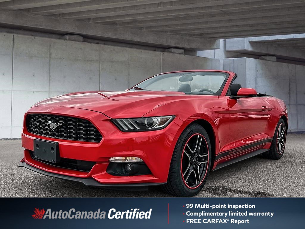 2016 Ford Mustang EcoBoost Premium | Convertible | Vented Seats | Le