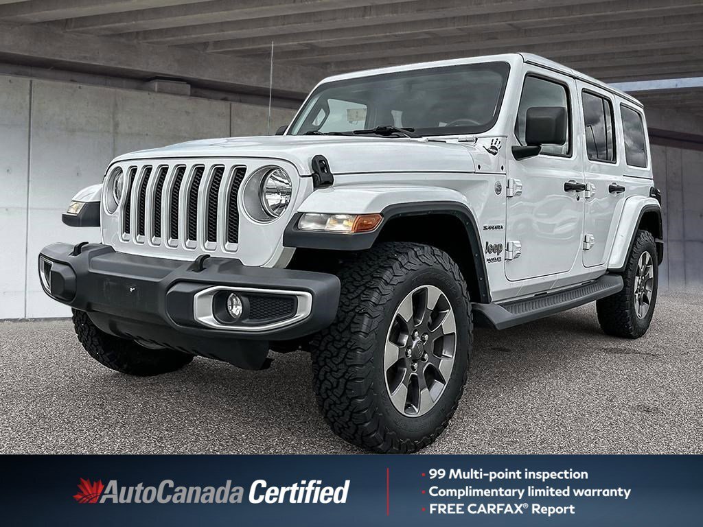 2018 Jeep WRANGLER UNLIMITED Sahara | 1-Owner | New Tires | Heated Seats | 3.6L